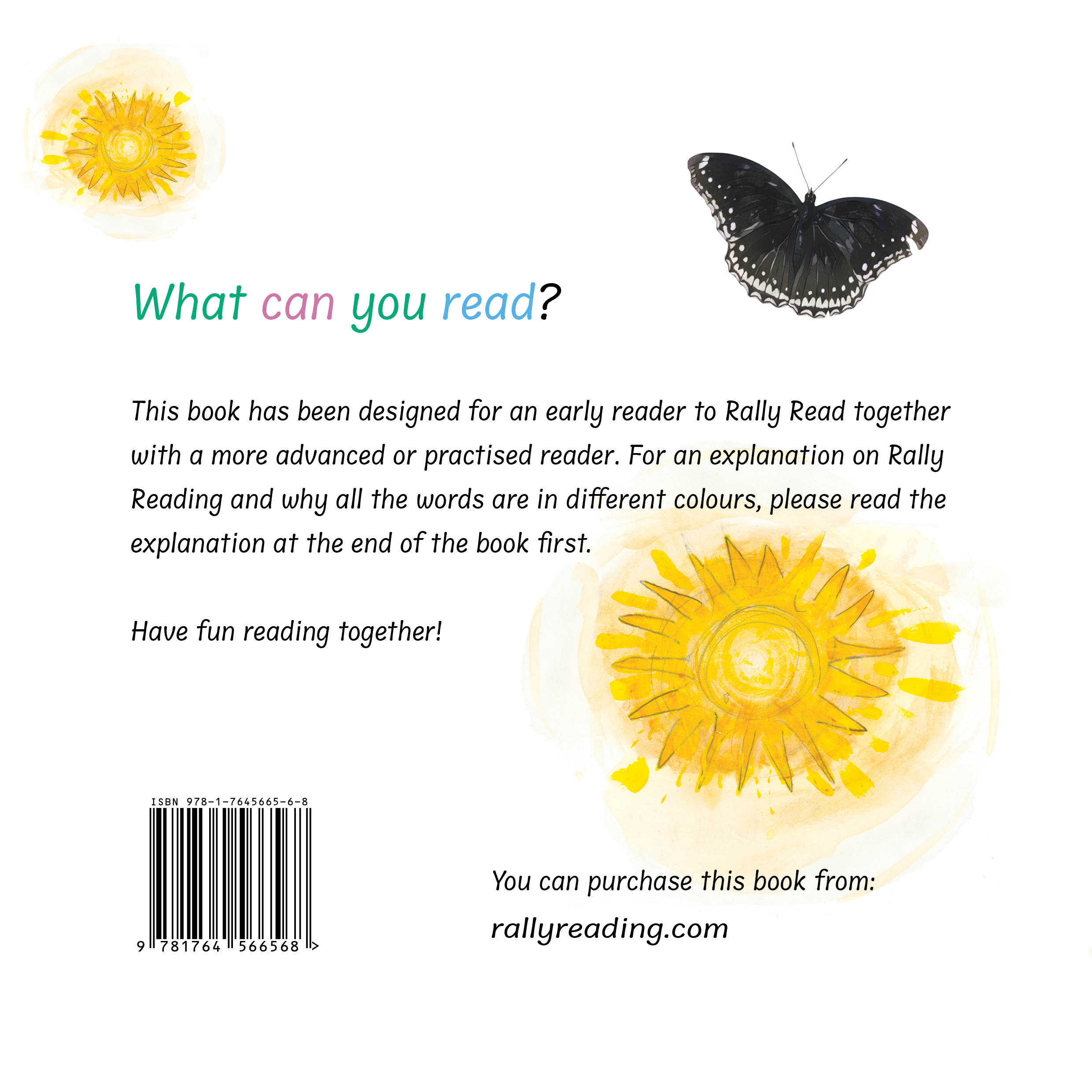 Butterflies Back Cover