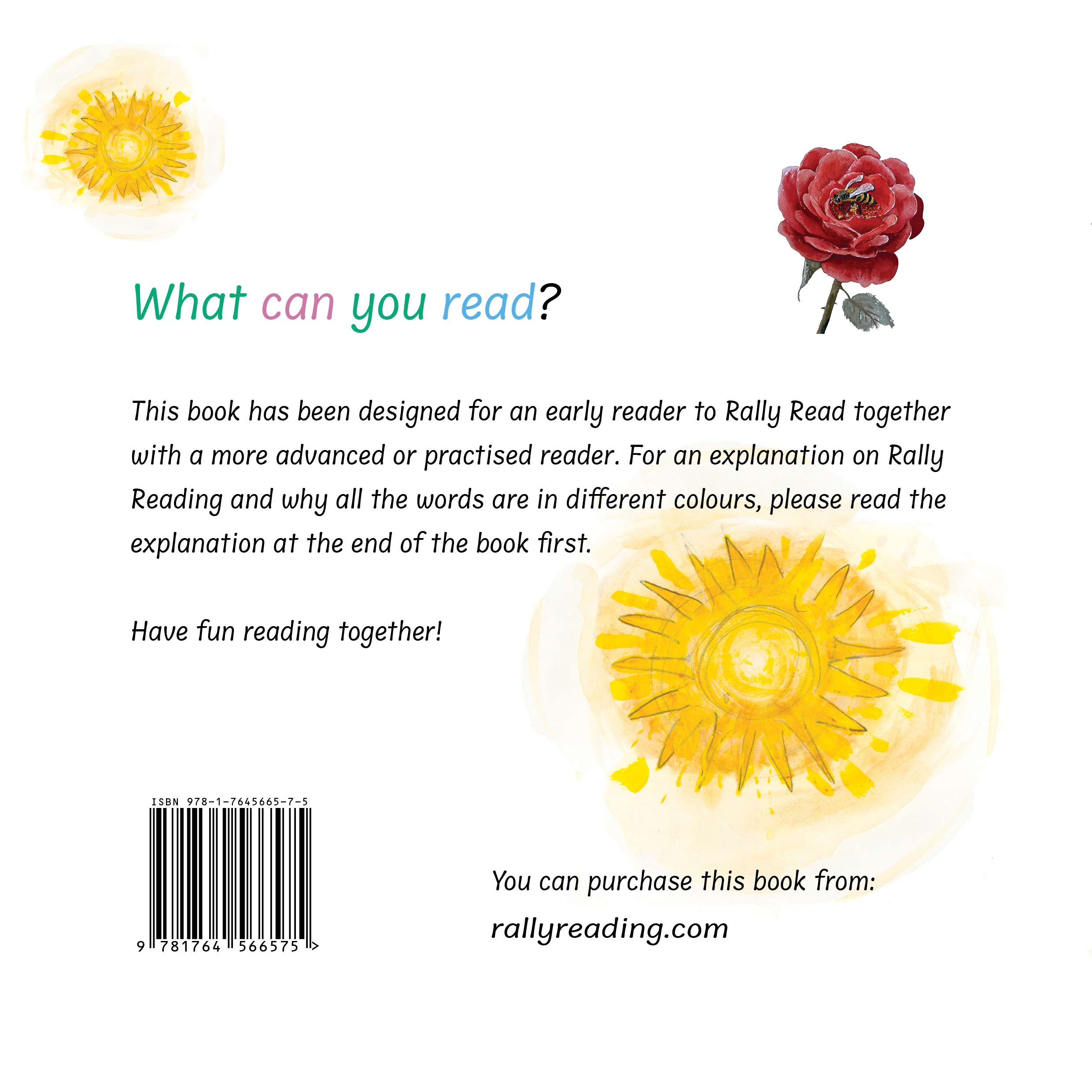 Unfolding Rose 2 Back Cover
