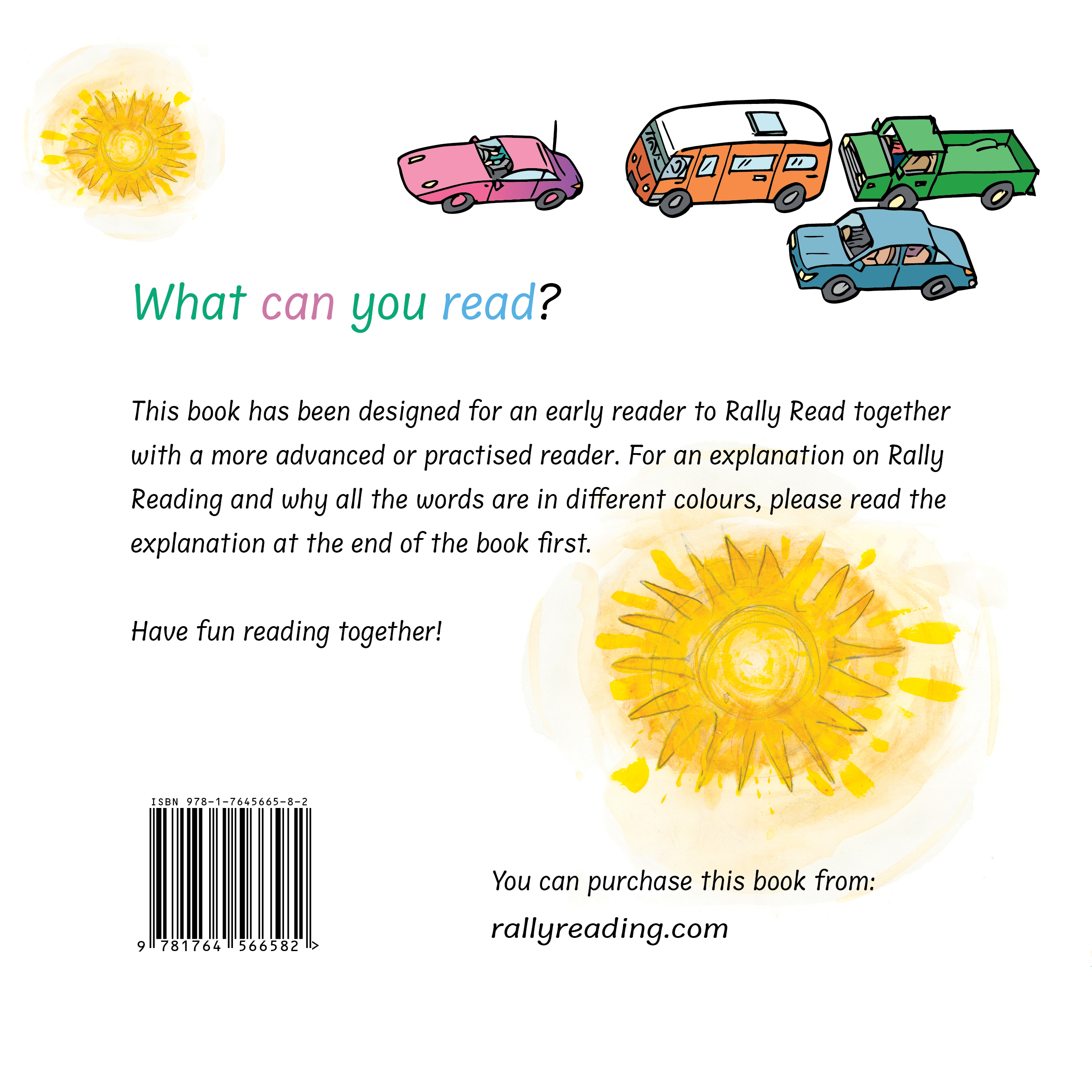Cars Back Cover